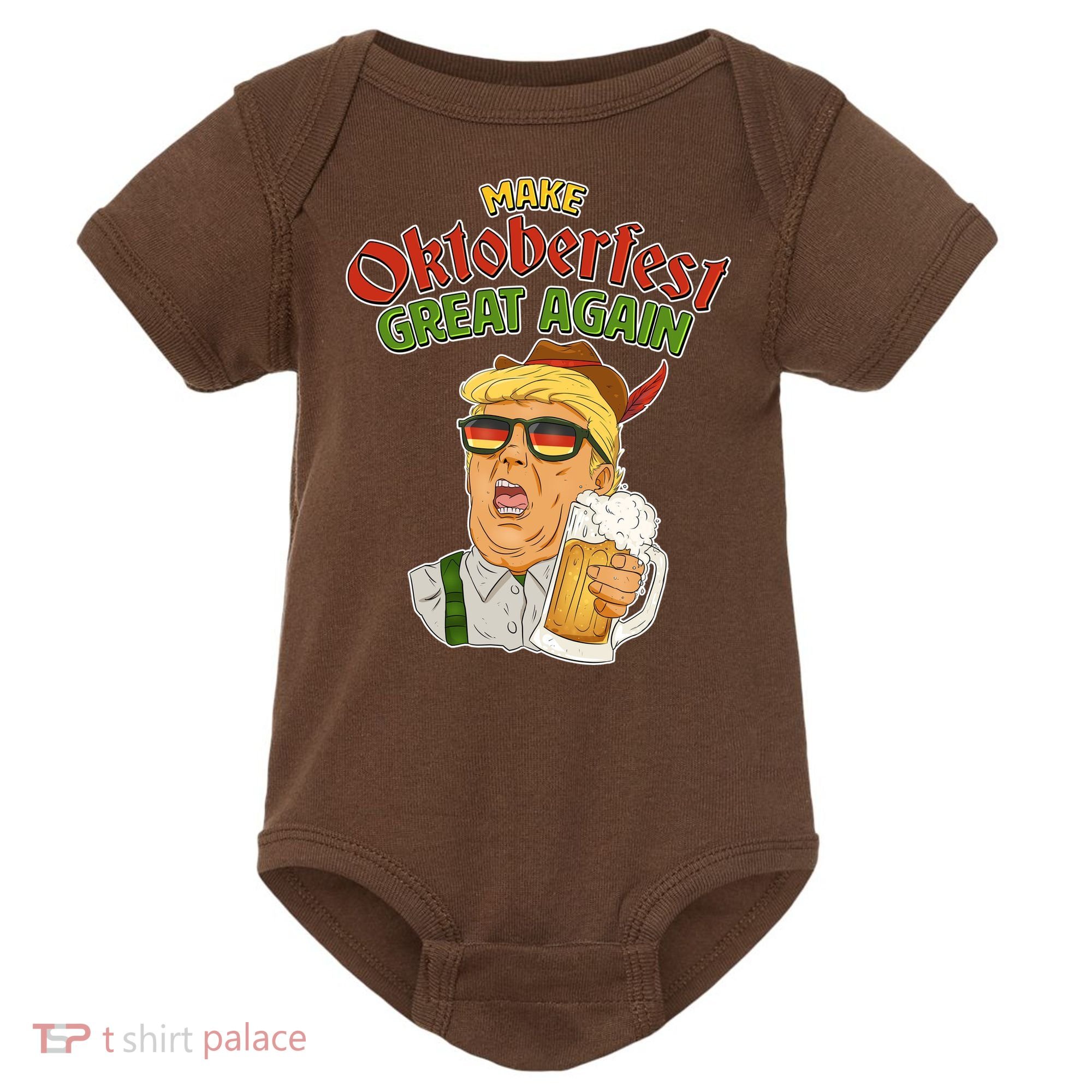 Make Oktoberfest Great Again Baby Bodysuit