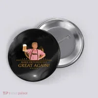 Make Oktoberfest Great Again Donald Trump Button thumb 0
