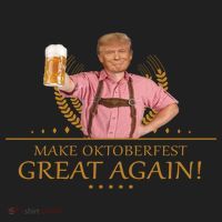 Make Oktoberfest Great Again Donald Trump Beanie thumb 2