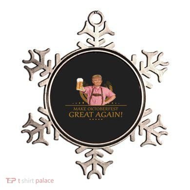 Make Oktoberfest Great Again Donald Trump Ornament
