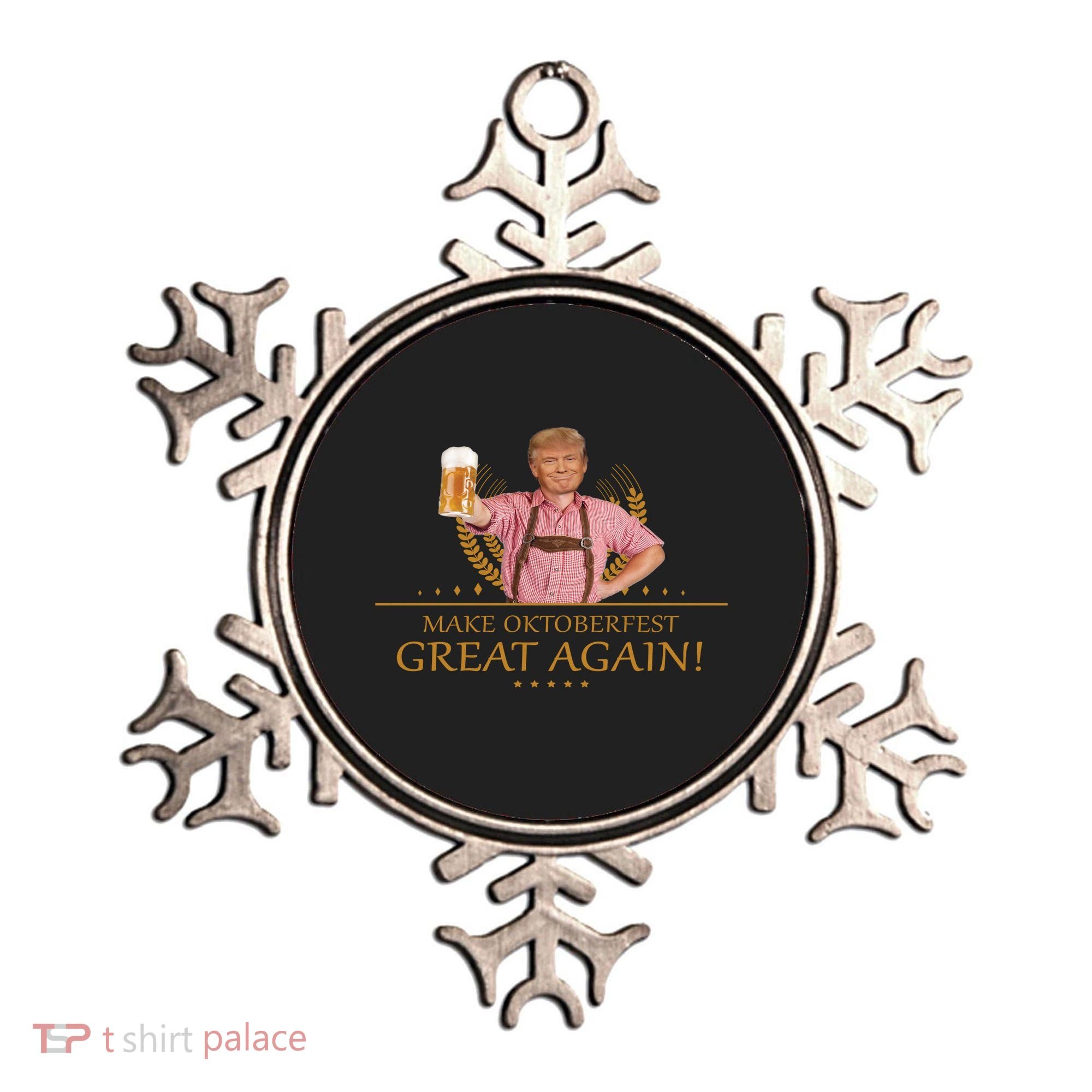 Make Oktoberfest Great Again Donald Trump Ornament