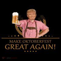 Make Oktoberfest Great Again Donald Trump Women's Tank Top thumb 5