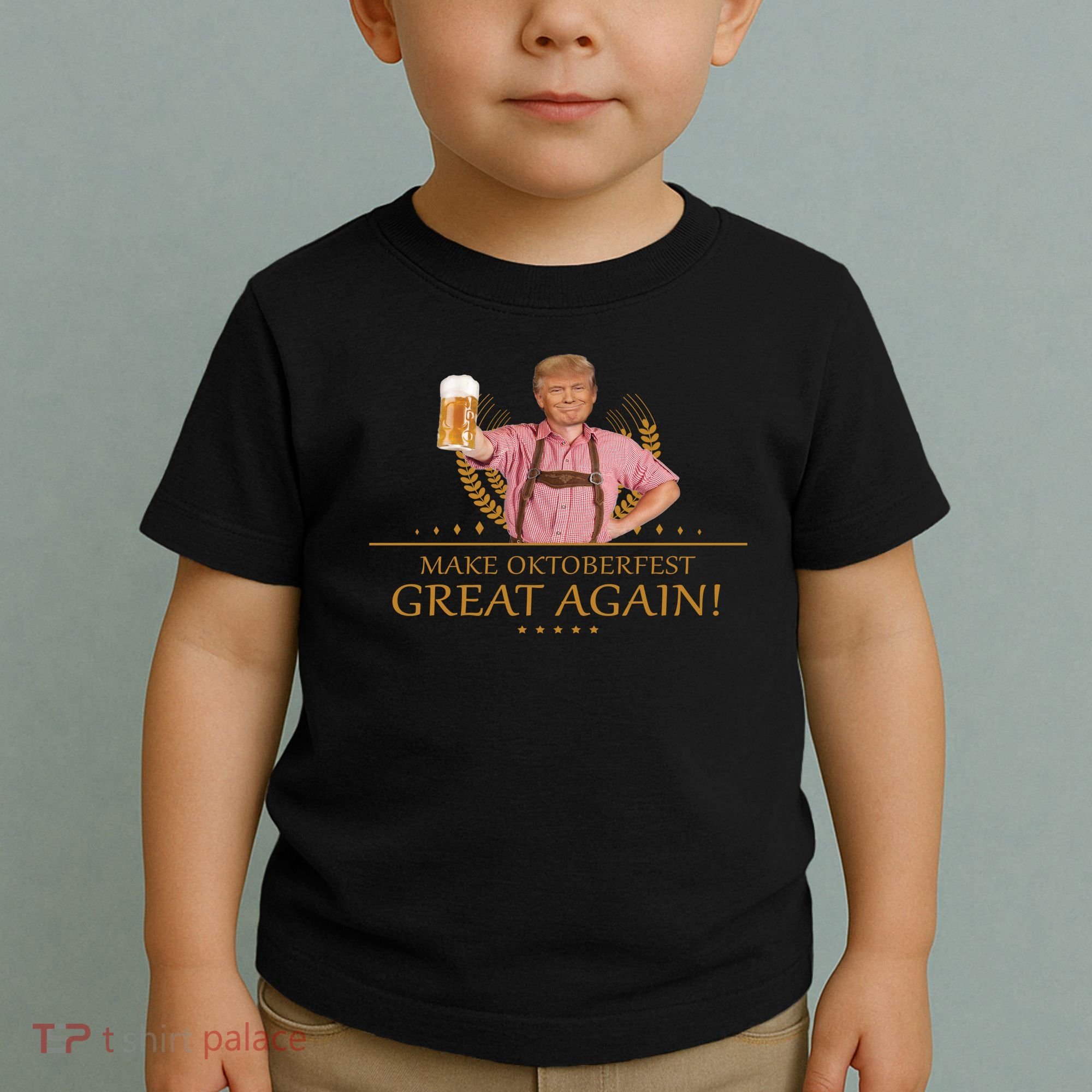 Make Oktoberfest Great Again Donald Trump Toddler T-Shirt