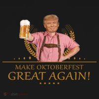 Make Oktoberfest Great Again Donald Trump Women's Long Sleeve Shirt thumb 2