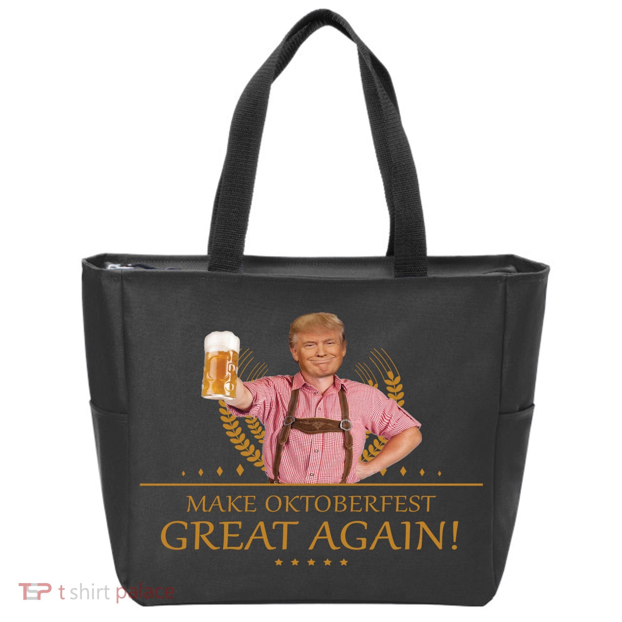 Make Oktoberfest Great Again Donald Trump Tote Bag