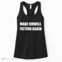Make Orwell Fiction Again Women's Tank Top thumb 0