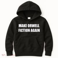 Make Orwell Fiction Again Kids Hoodie thumb 0