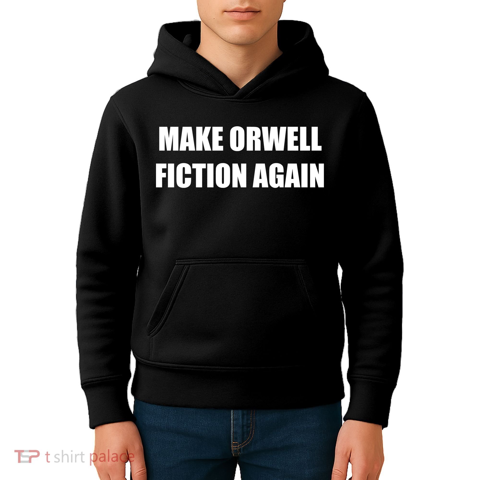 Make Orwell Fiction Again Kids Hoodie