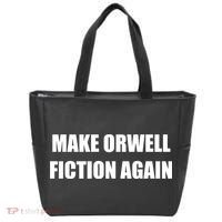 Make Orwell Fiction Again Tote Bag thumb 0