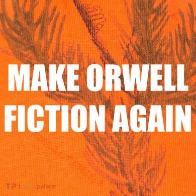 Make Orwell Fiction Again Kati Licensed 12" Camo Cuffed Beanie