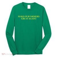 Make Our Farmers Great Again Long Sleeve Shirt thumb 0