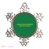 Make Our Farmers Great Again Ornament thumb 0