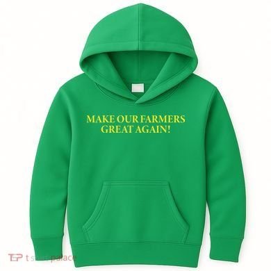 Make Our Farmers Great Again Kids Hoodie