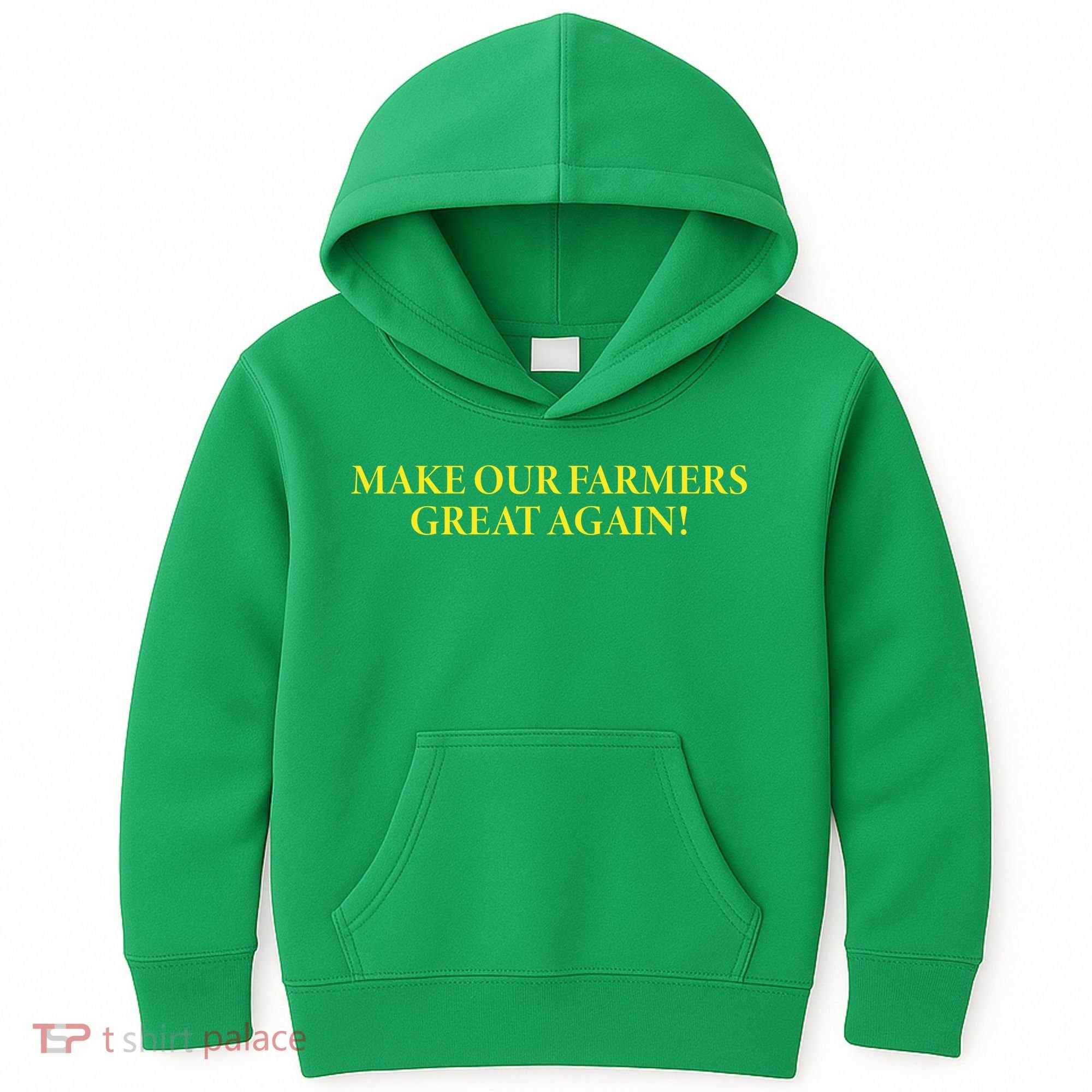 Make Our Farmers Great Again Kids Hoodie