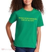 Make Our Farmers Great Again Kids T-Shirt thumb 2