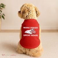 Make Poker Great Again Doggie Tank thumb 2