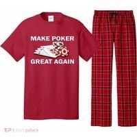 Make Poker Great Again Pajama Set thumb 0