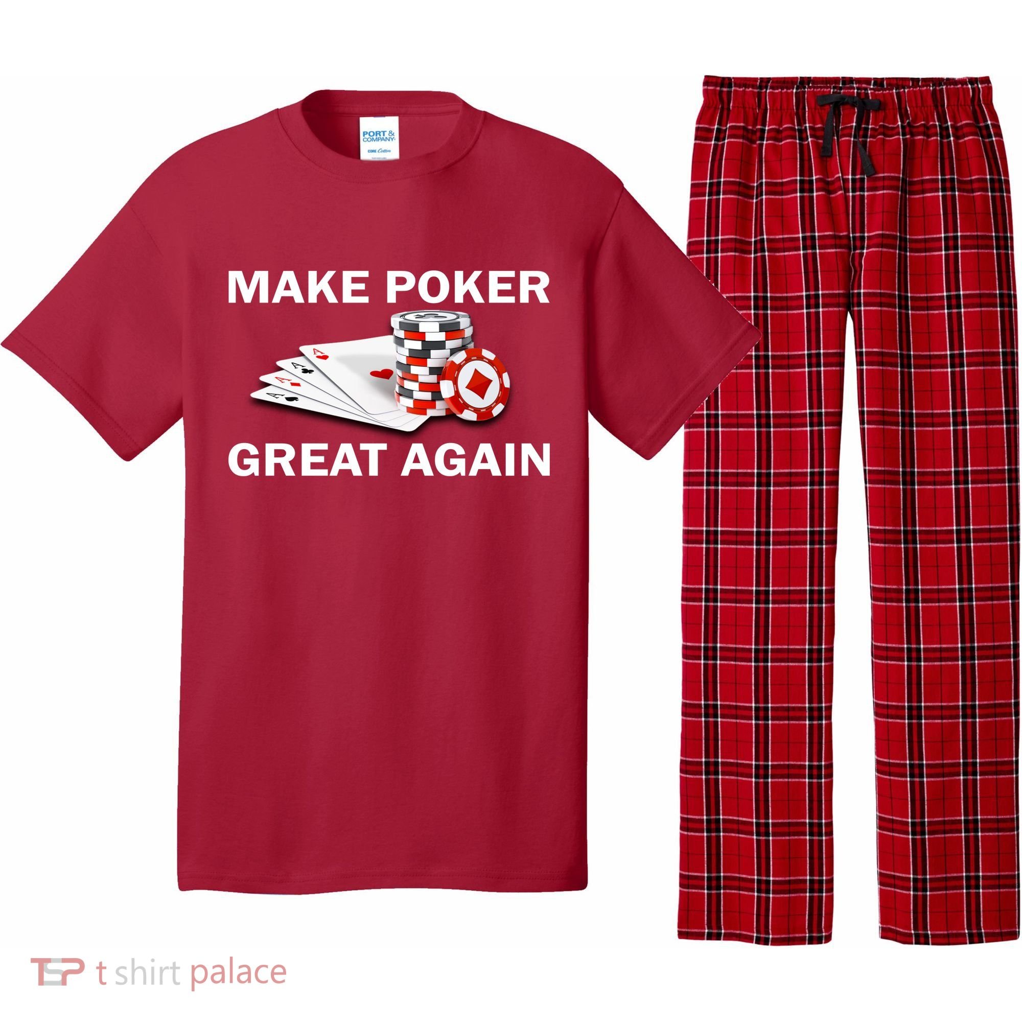 Make Poker Great Again Pajama Set