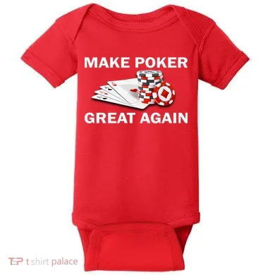 Make Poker Great Again Baby Bodysuit