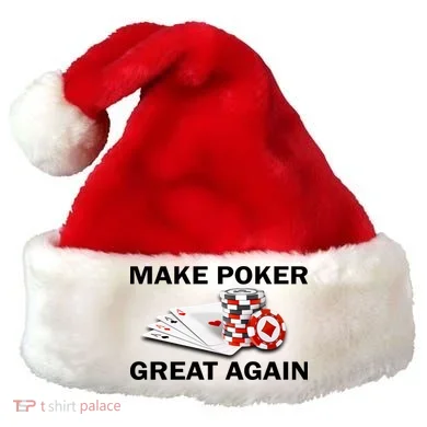 Make Poker Great Again Santa Hat