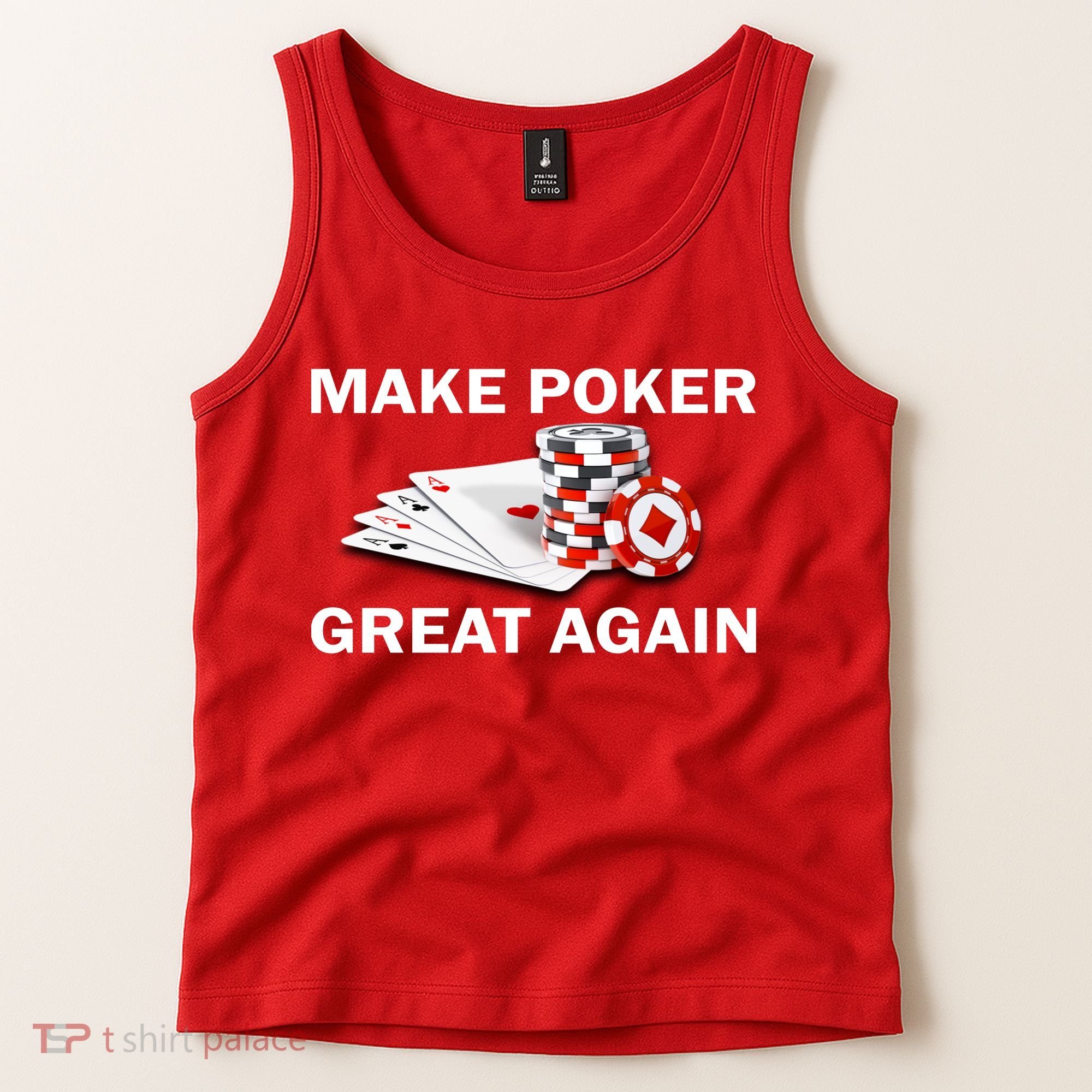 Make Poker Great Again Tank Top
