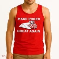 Make Poker Great Again Tank Top thumb 3