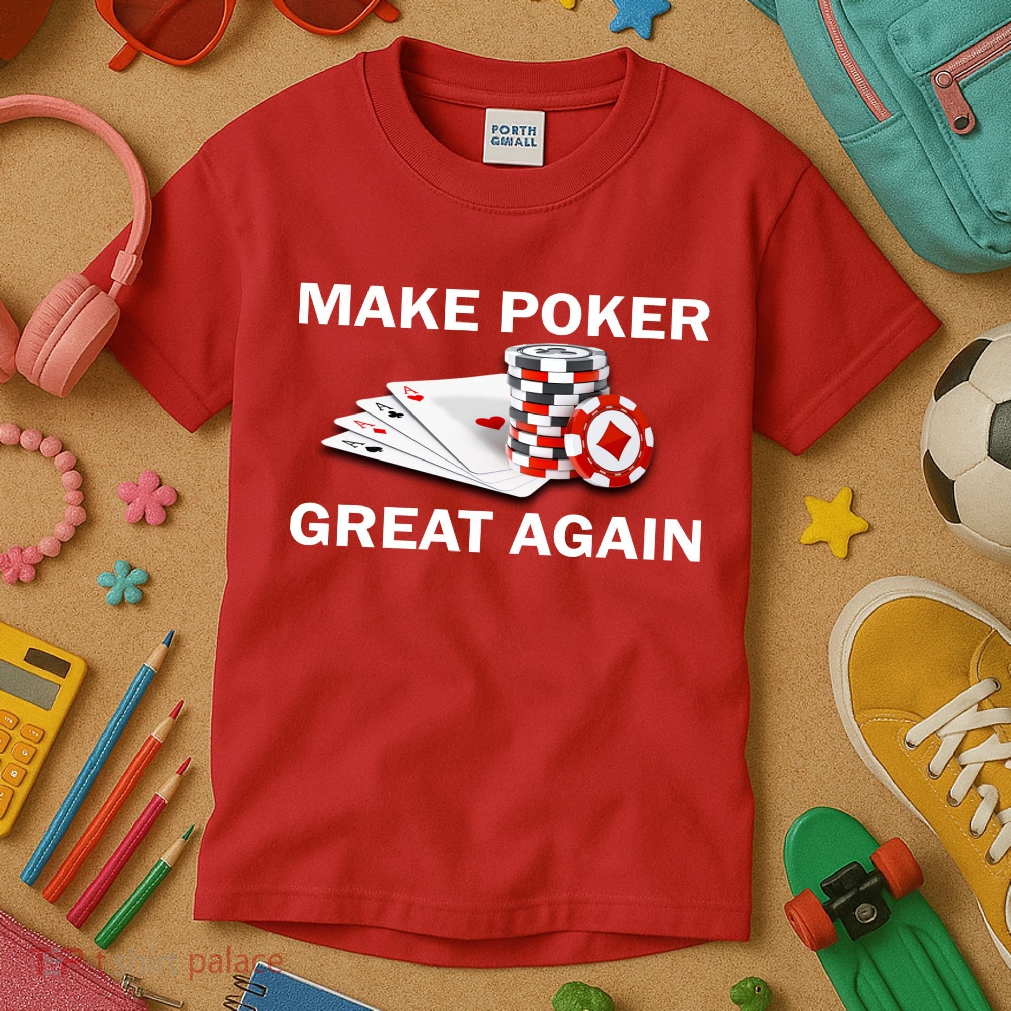 Make Poker Great Again Kids T-Shirt