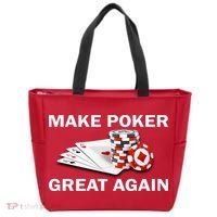 Make Poker Great Again Tote Bag thumb 0