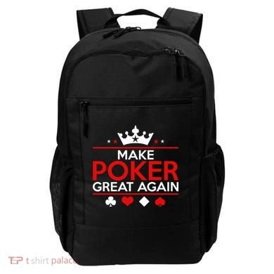 Make Poker Great Again Card Game Backpack