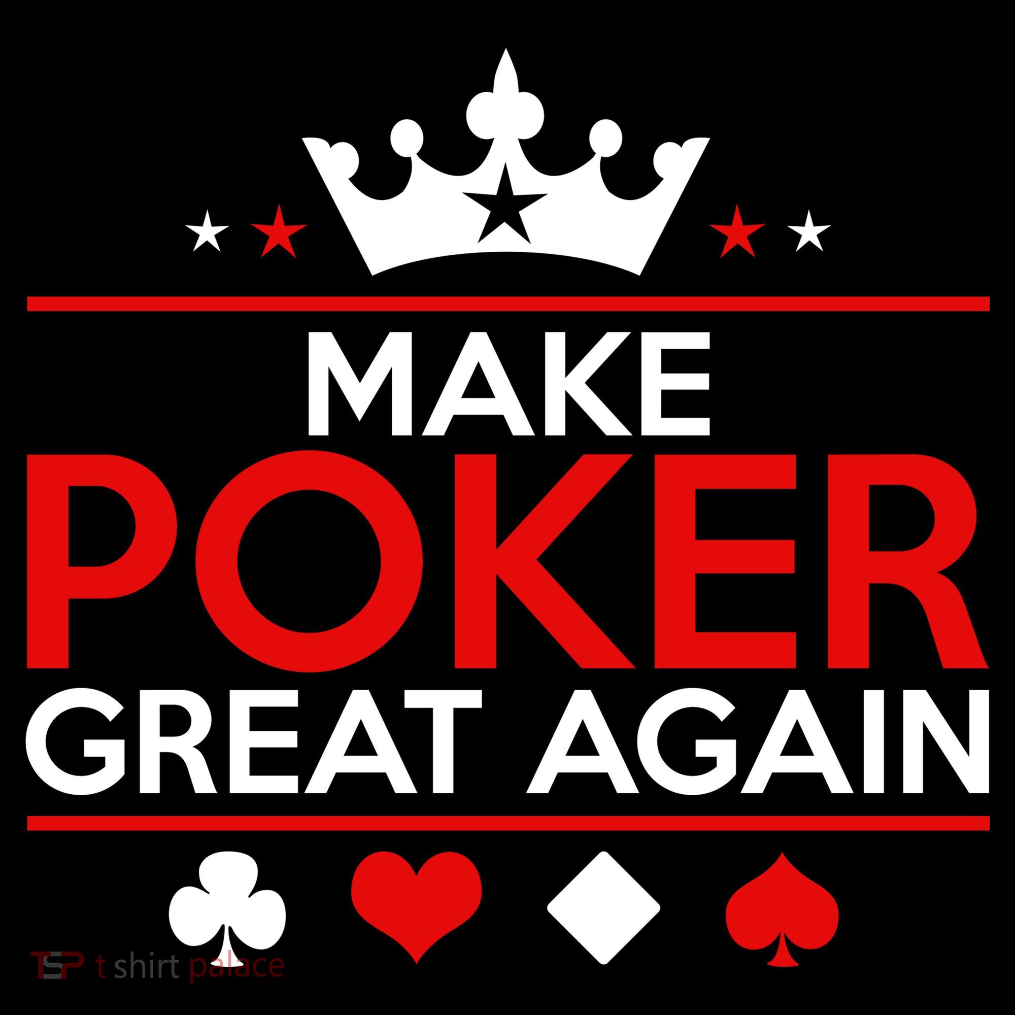 Make Poker Great Again Card Game Bucket Hat