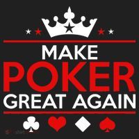 Make Poker Great Again Card Game Beanie thumb 2