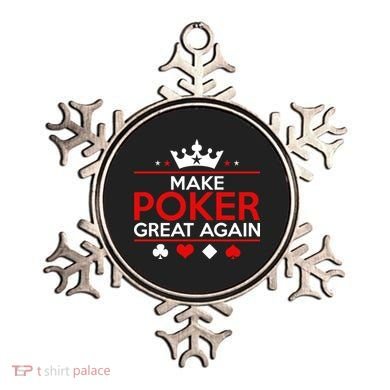 Make Poker Great Again Card Game Ornament