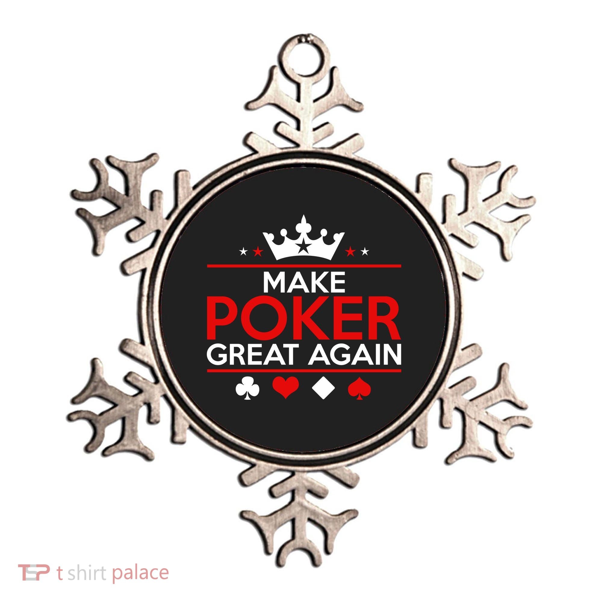 Make Poker Great Again Card Game Ornament