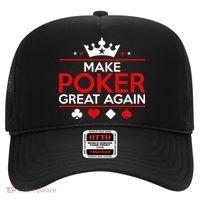 Make Poker Great Again Card Game Hat thumb 0