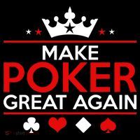 Make Poker Great Again Card Game Kids T-Shirt thumb 4
