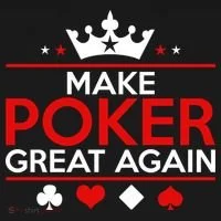 Make Poker Great Again Card Game Kids T-Shirt thumb 4