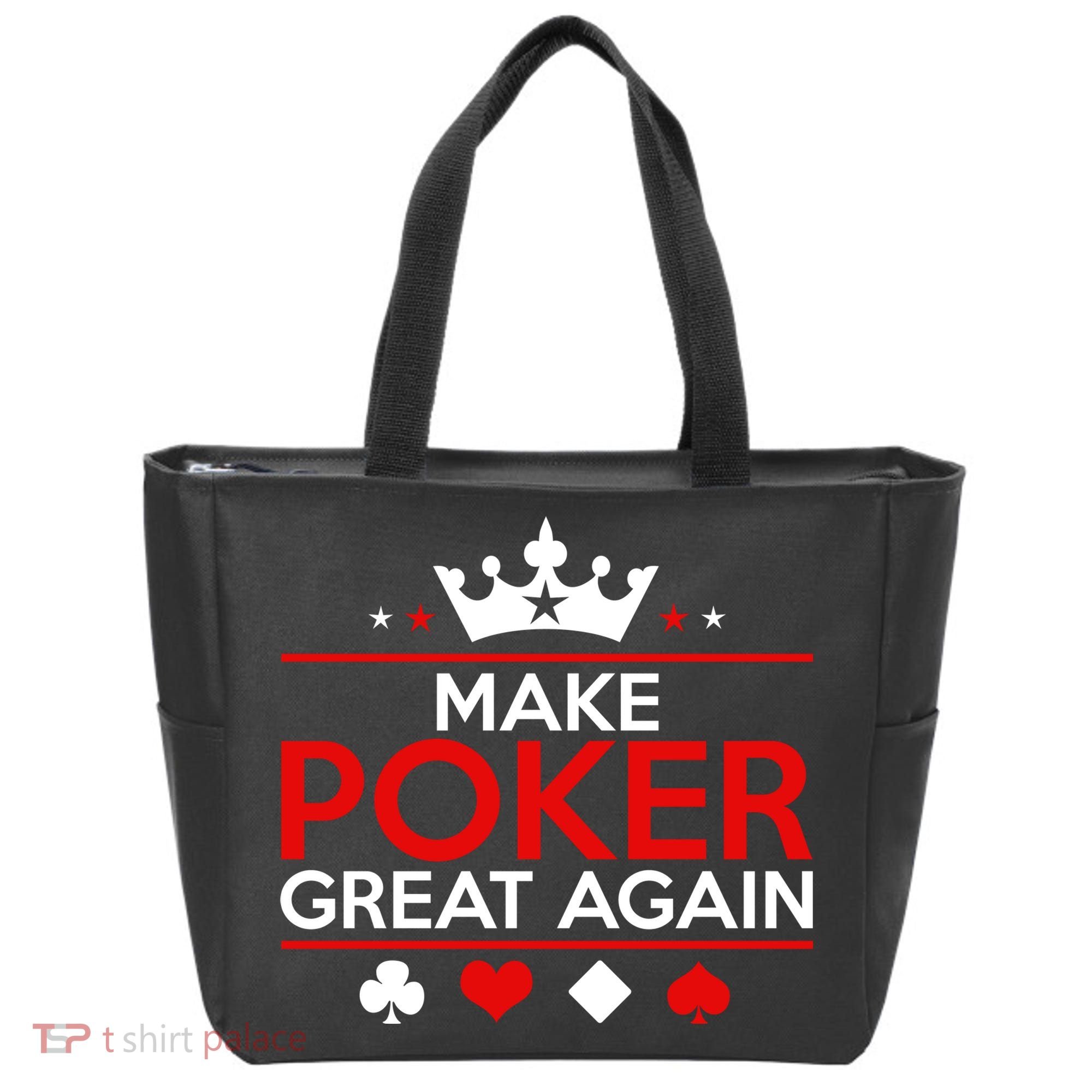 Make Poker Great Again Card Game Tote Bag