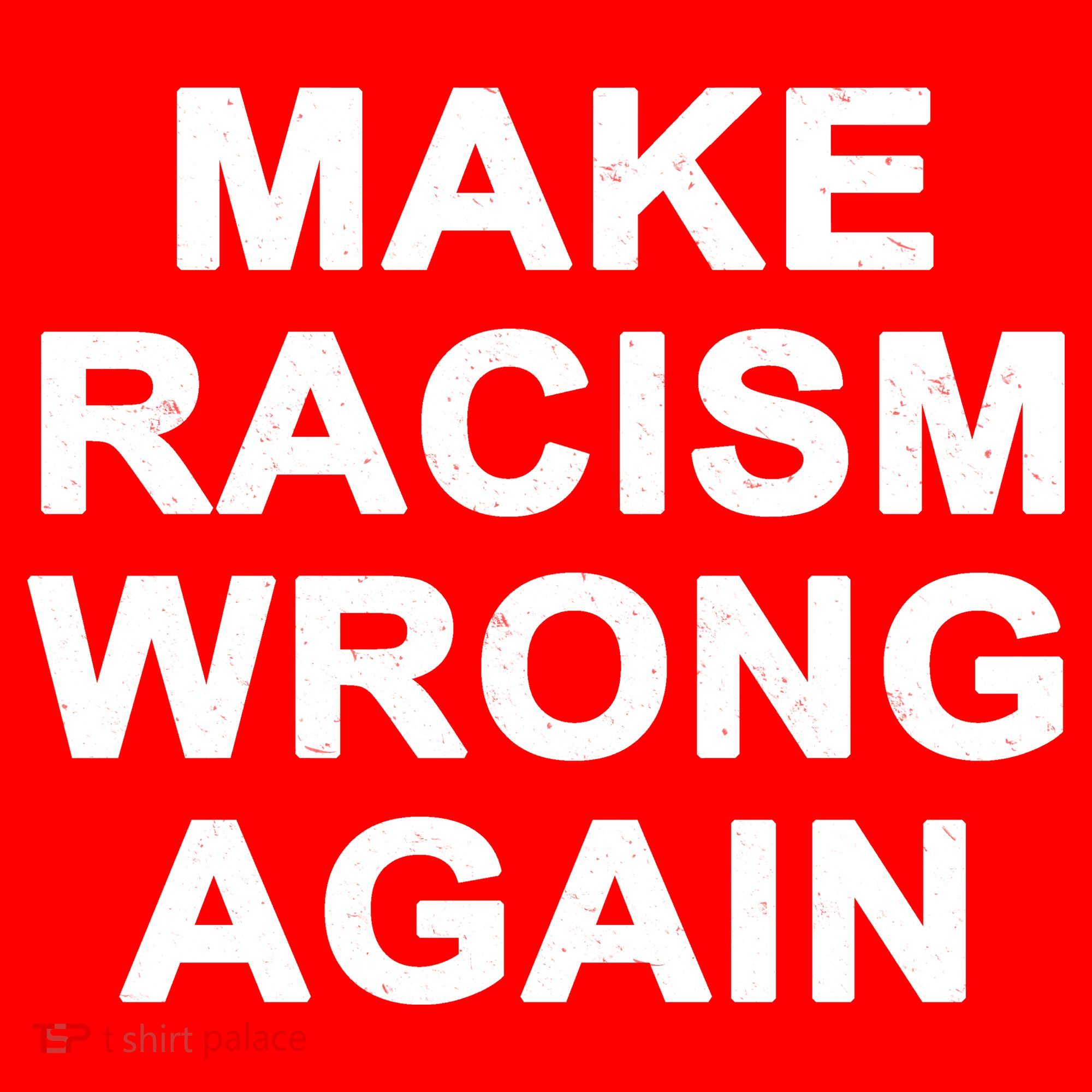 Make Racism Wrong Again Coaster