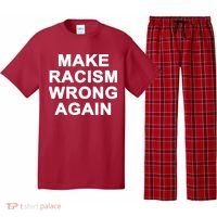 Make Racism Wrong Again Pajama Set thumb 0