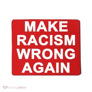 Make Racism Wrong Again Mousepad