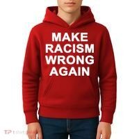 Make Racism Wrong Again Kids Hoodie thumb 4