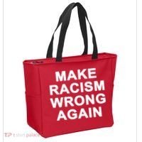 Make Racism Wrong Again Tote Bag thumb 2