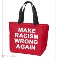 Make Racism Wrong Again Tote Bag thumb 3