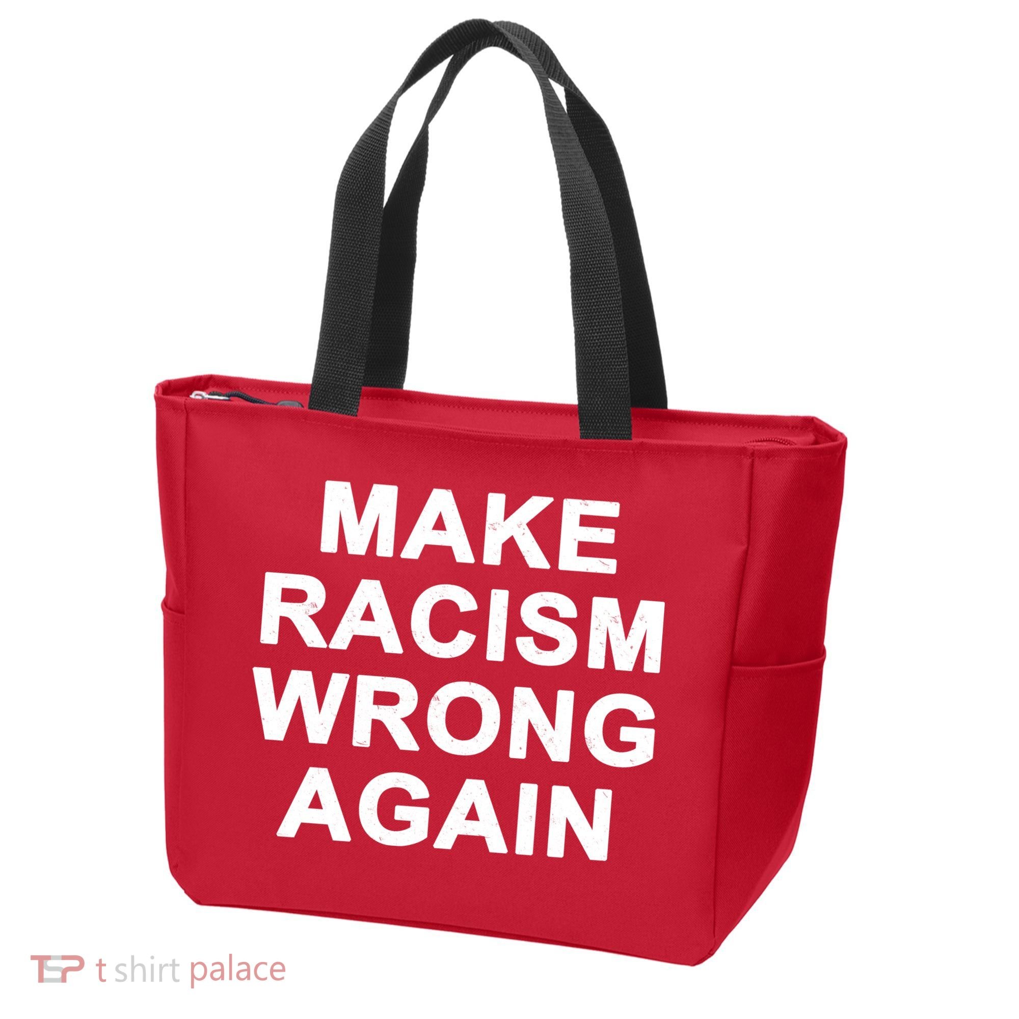 Make Racism Wrong Again Tote Bag