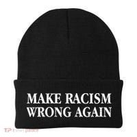Make Racism Wrong Again Civil Rights Protest Beanie thumb 0