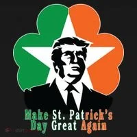 Make St. Patrick's Day Great Again Doggie Tank thumb 4