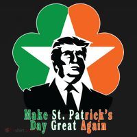 Make St. Patrick's Day Great Again Long Sleeve Shirt thumb 2