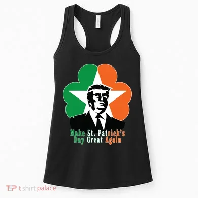 Make St. Patrick's Day Great Again Women's Tank Top