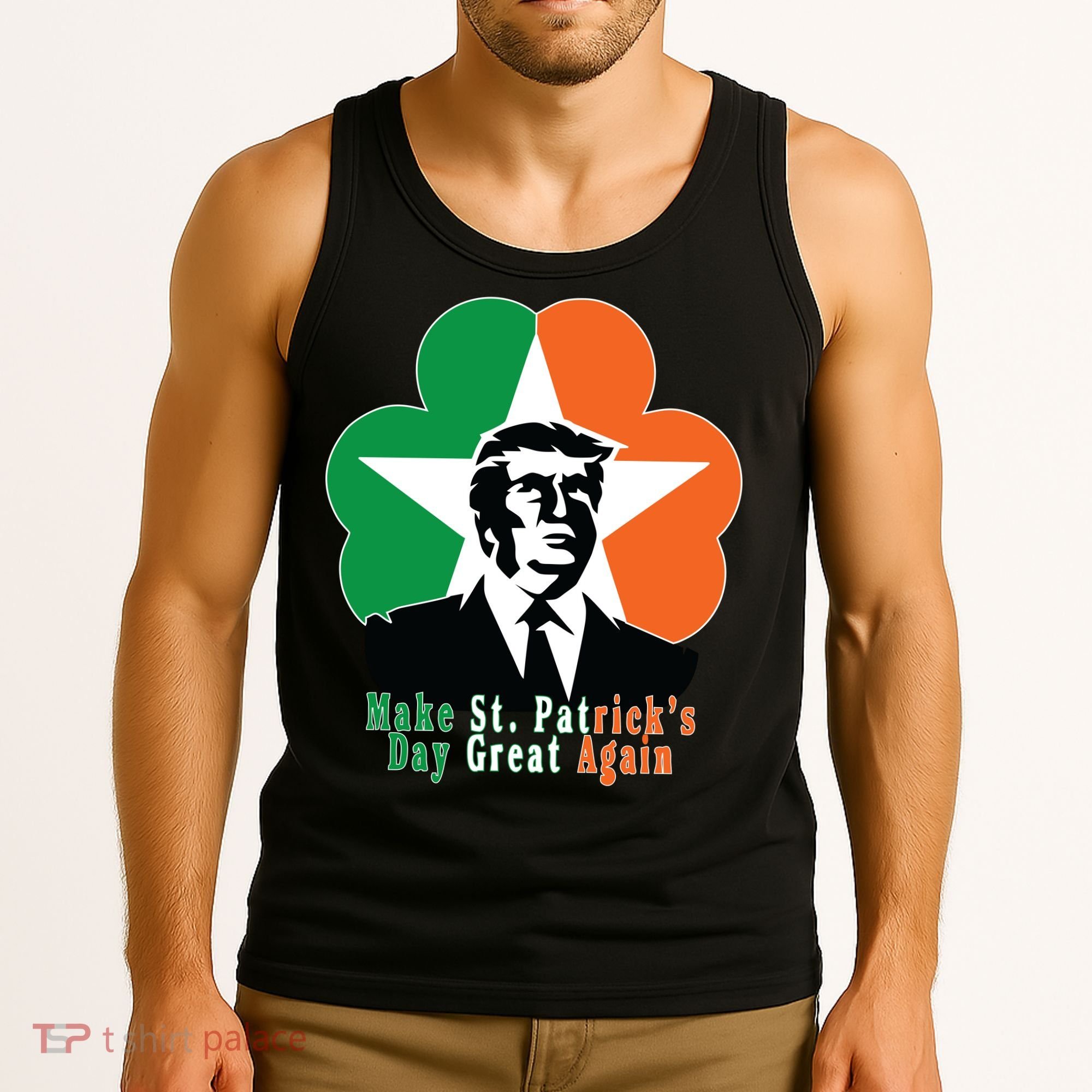 Make St. Patrick's Day Great Again Tank Top
