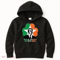 Make St. Patrick's Day Great Again Kids Hoodie thumb 0